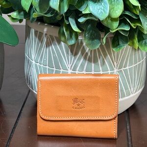 Il Bisonte Tan Leather Wallet with Keys